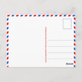 Briefkaart "Postkruising underwater" (Achterkant)