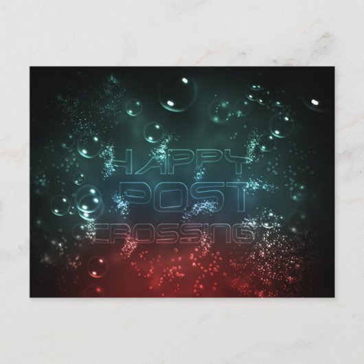 Briefkaart "Postkruising underwater" (Voorkant)