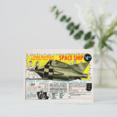 Briefkaart postorderruimte (Staand voorkant)