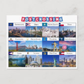 Briefkaart postovergangen (Voorkant)