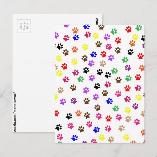 Briefkaart poten (Voorkant / Achterkant)