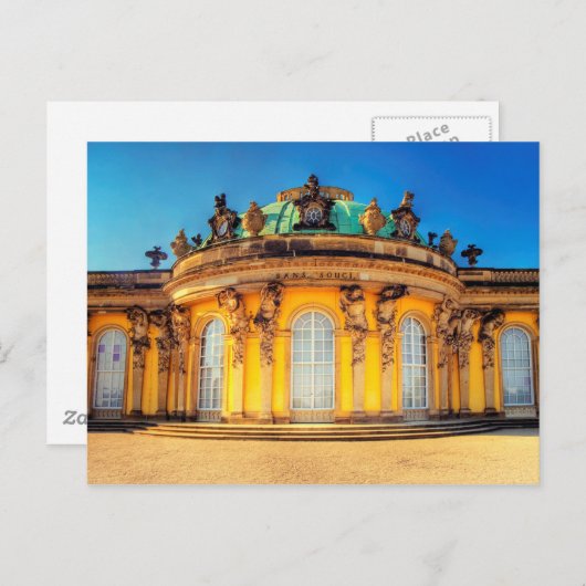 Briefkaart Potsdam Sanssouci, Versailles (Voorkant / Achterkant)