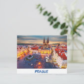 Briefkaart Praag (Staand voorkant)