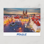 Briefkaart Praag (Voorkant)
