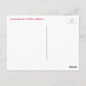 Briefkaart prachtige kleurrijke papaver (Achterkant)