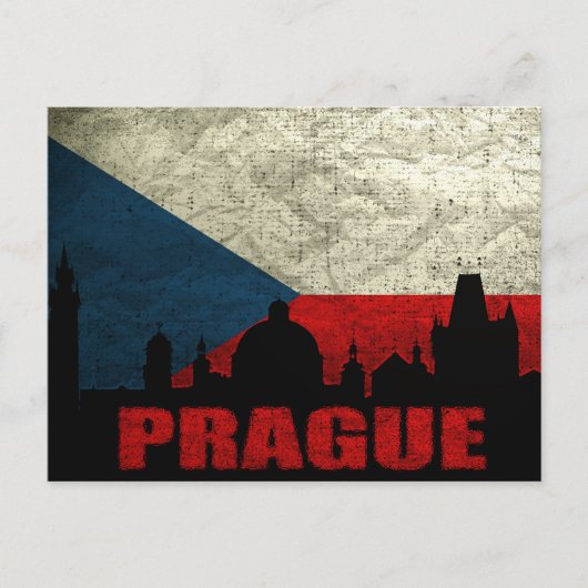 Briefkaart Prague (Voorkant)
