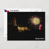 Briefkaart Prague Castle (Voorkant / Achterkant)