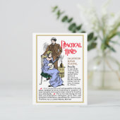 Briefkaart Praktische wenken (Staand voorkant)