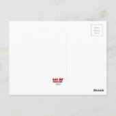 briefkaart "Prehistorische Spin" (Achterkant)