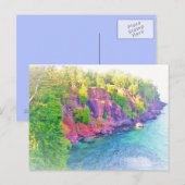 Briefkaart Presque Isle (Voorkant / Achterkant)