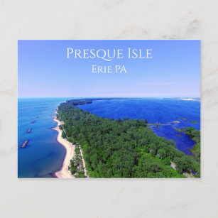 Briefkaart - Presque Isle Erie PA