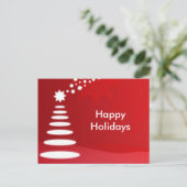 Briefkaart Prettige feestdagen (Staand voorkant)