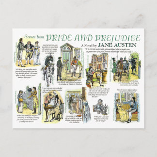 Briefkaart Pride & Prejudice