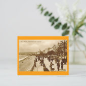 Briefkaart, Promenade des Anglais, Nice Briefkaart (Staand voorkant)