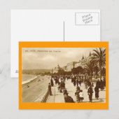 Briefkaart, Promenade des Anglais, Nice Briefkaart (Voorkant / Achterkant)