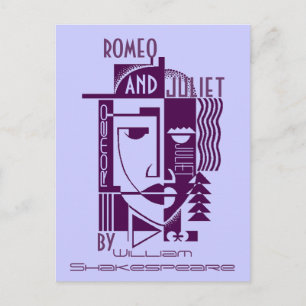Briefkaart Promo Shakespeare Romeo & Juliet Play P