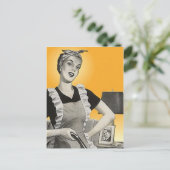 Briefkaart - promotionele advertentie voor het sch (Staand voorkant)