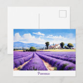 Briefkaart Provence (Voorkant / Achterkant)