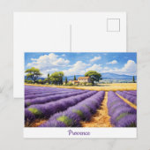Briefkaart Provence (Voorkant / Achterkant)
