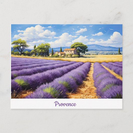 Briefkaart Provence (Voorkant)