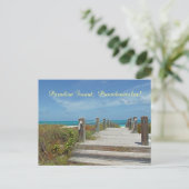 briefkaart/Providenciales/Turks en Caicos/Paradise Briefkaart (Staand voorkant)