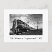 Briefkaart - PRR "Aftermiddagcongressional" 1952 (Voorkant)