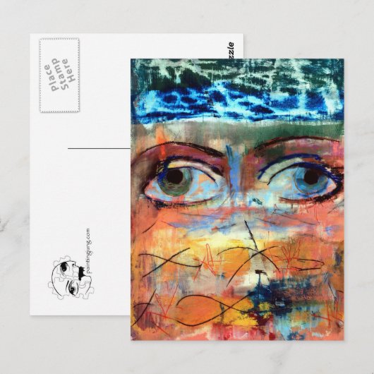 Briefkaart Psyche (Voorkant / Achterkant)