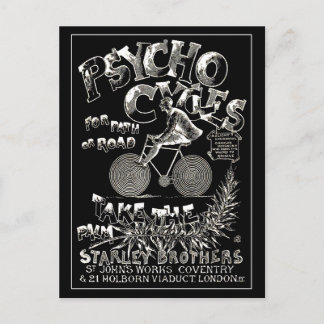 Briefkaart: Psycho Cycles Briefkaart