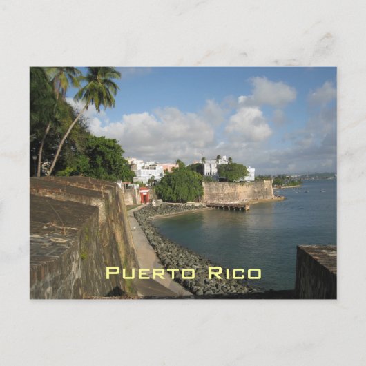 Briefkaart Puerto Rico (Voorkant)