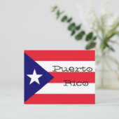 Briefkaart Puerto Rico (Staand voorkant)