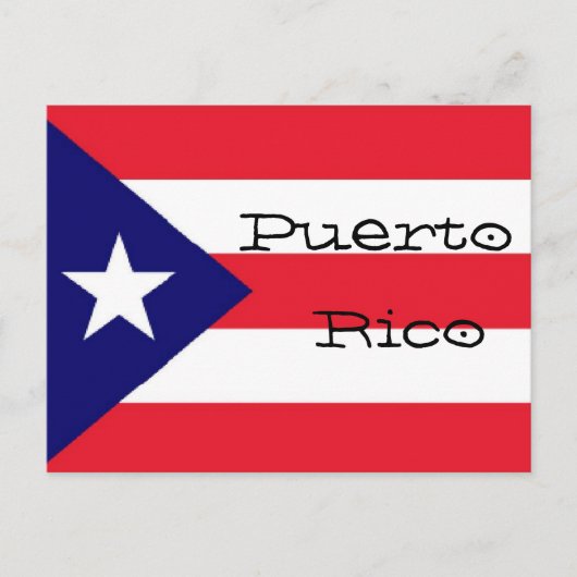 Briefkaart Puerto Rico (Voorkant)