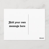 Briefkaart Pumpkin Row Halloween (Achterkant)