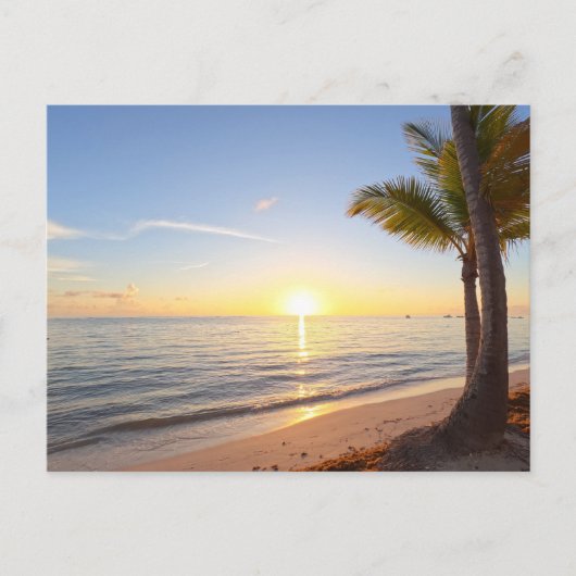 Briefkaart PUNTA CANA SUNRISE (Voorkant)