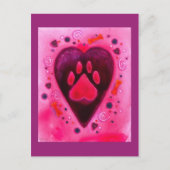 briefkaart "Puppy Love" (Voorkant)