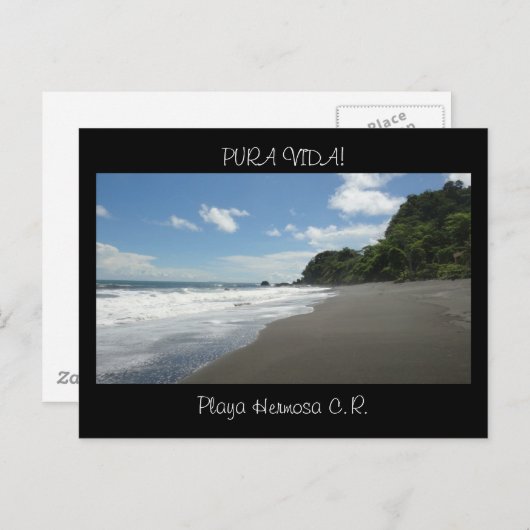 Briefkaart Pura Vida (Voorkant / Achterkant)