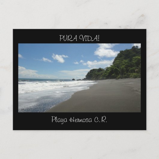 Briefkaart Pura Vida (Voorkant)
