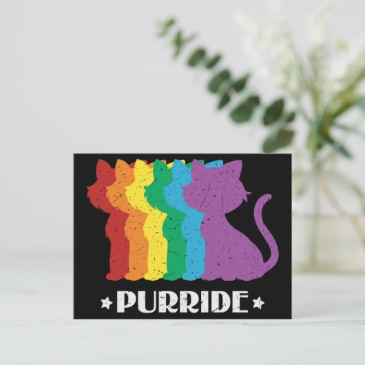 Briefkaart Purride Pride (Staand voorkant)