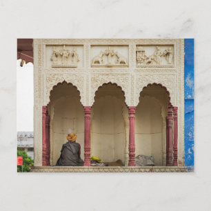 Briefkaart Pushkar Camel Fair, Rajasthan, India