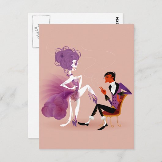 Briefkaart Pussycat & Devil Ep1 (Voorkant / Achterkant)