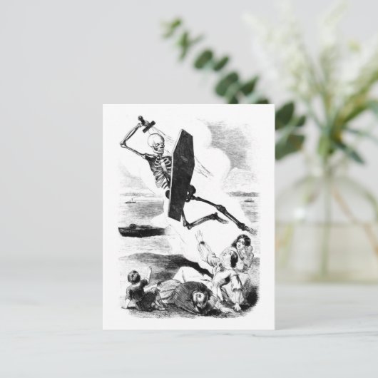 Briefkaart Quarintine (Staand voorkant)