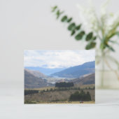 Briefkaart Queenstown Nieuw-Zeeland (Staand voorkant)