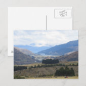 Briefkaart Queenstown Nieuw-Zeeland (Voorkant / Achterkant)