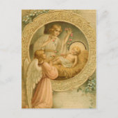 Briefkaart (Quote): Liefde kwam neer met Kerstmis (Voorkant)