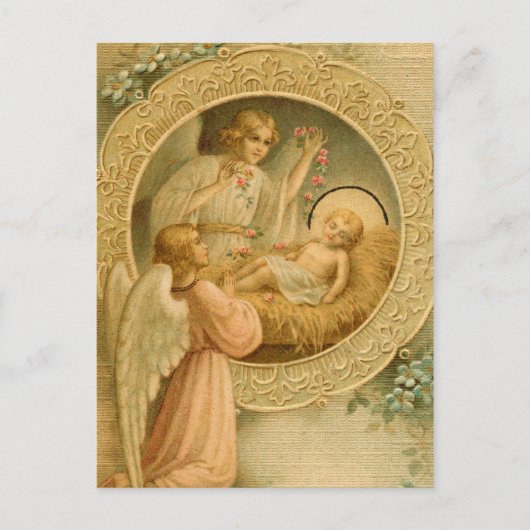 Briefkaart (Quote): Liefde kwam neer met Kerstmis (Voorkant)