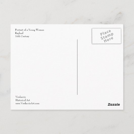 Briefkaart Raphael (Achterkant)