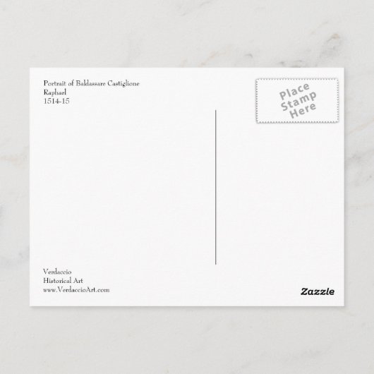 Briefkaart Raphael (Achterkant)