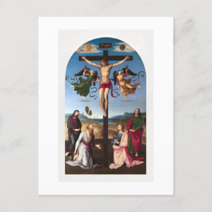 BRIEFKAART : RAPHAEL : MOND CRUCIFIXION 1502 - 03