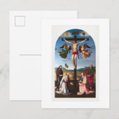 BRIEFKAART : RAPHAEL : MOND CRUCIFIXION 1502 - 03 (Voorkant / Achterkant)
