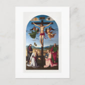 BRIEFKAART : RAPHAEL : MOND CRUCIFIXION 1502 - 03 (Voorkant)