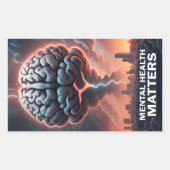 Briefkaart Rechthoekige Sticker (Voorkant)